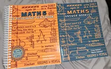 ***BRAND NEW*** Teaching Textbooks Math 5 WORKBOOK + ANSWER BOOKLET