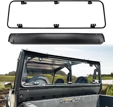 Rear Full Clear Windshield Windscreen for 2016-2023Polaris General 1000 #2881112