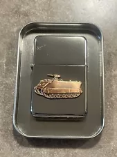 Military Star Lighter M -113 Armored Personnel Carrier Chrome Lighter