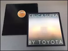 1979 Toyota Celica Supra 16-page Vintage Original Car Sales Brochure Catalog