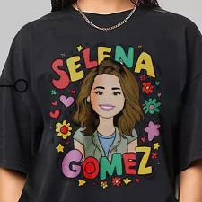 Vintage Selena Gomez T-Shirt, Selena Gomez Sweatshirt Halloween Gift for Women a