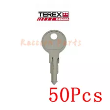 50pcs Fits Terex WA05 Equipment Ignition Start Starter Keys