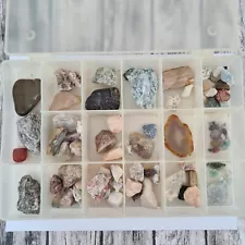 Mixed Minerals, Rocks and Crystals collection about 2 lbs