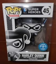 Funko Pop! DC Super Heroes Black & White Harley Quinn Underground Toys Exclusive