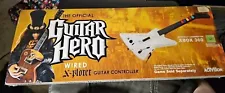 Guitar Hero Xplorer Guitar Xbox 360 Red Octane White Wired-USB