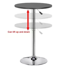 Modern Pub Table Bar Table Adjustable Height Round Bar Table for bistro cafe