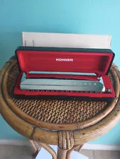 Hohner 7565 Meisterklasse Chromatic Professional Harmonica with Case NOS