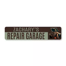 Personalized Car Repair Garage Sign