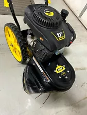 Pulsar Lawn Mower 22" 173CC Recoil Start Walk-Behind Push Field w/ Trimmer Head