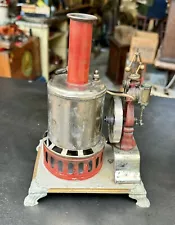 1900s TOY STATIONARY STEAM ENGINE WEEDEN, ORNATE, DETAILED ALCOHOL FIRED