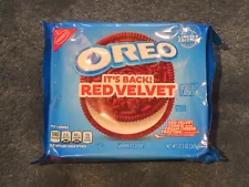 (1) Nabisco Limited Edition Red Velvet Oreo Chocolate Sandwich Cookies 12.2 Oz