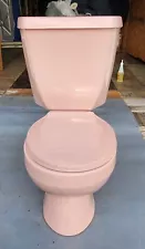 Kohler pink toilet vintage bathroom USA made