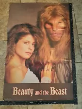 New ListingBeauty and The Beast Poster 1989 23×35