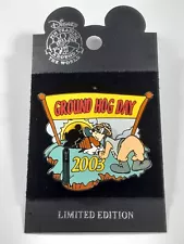 Disney WDW Ground Hog Day 2003 Goofy Mickey Shadow 3D Movement LE 2500 Pin