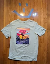 Nike sportswear Air Joshua Tree t-shirt, pistachio frost, size L, CT6884321