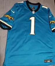 Jacksonville Jaguars Travis Etienne Jr. Nike Jersey. NWOT Size XL.