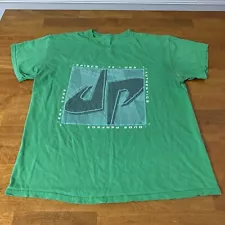 Dude perfect Texas USA T-shirt green adult men’s large