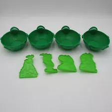 Teenage Mutant Ninja Turtles Donatello Michaelangelo Bowls & Four Cookie Cutters