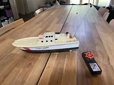 Power Command Coast Guard Cutter Remote Control Boat by Playtime 16" for Parts