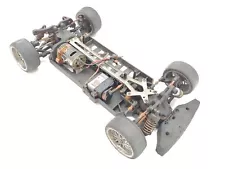 *RUSTY* Unknown Model 1/10 4x4 Shaft Drive Touring Car Roller Slider Chassis