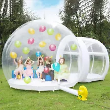 10ft Inflatable Balloon Bubble House TPU Tent For Halloween Christmas Decorate