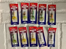 10 New Different Wordens Roostertail Spinners Lures Lot