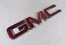 15-19 GMC Sierra Rear Emblem Back Tailgate Badge Nameplate Sign Logo Genuine OEM