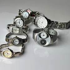 Womens Untested Watch Lot Vintage to Modern As Is Sale For Parts or Repair