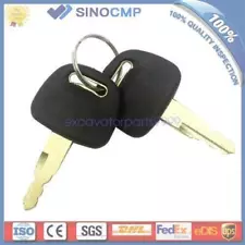 2pcs H800 IgnitionKeys for Hitachi Excavator Heavy Equipment Parts w/ 2 year wty