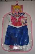 2001 BANDAI official vintage SAILOR MOON Costume kids