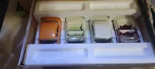 JADA SHOWROOM FLOOR 56 CHEVY BEL AIR 1:24 Box Of 4 Very Rare Low Rider Cars Mint