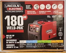 Lincoln Electric 180 HD AMP WELD PAK MIG WIRE FEED WELDER 180HD K2515-1