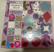 Chipboard Chunk - 30 Sheets 12x12 Chipboard Shapes and Alphabets