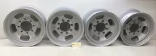 1973-1979 FORD F-SERIES TRUCK VINTAGE AFTERMARKET 16.5x8.25 8 LUG SLOT WHEEL SET (For: More than one vehicle)