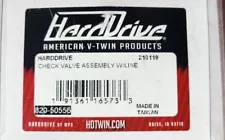 HardDrive Check Valve Assembly With Line for 2008 - 13 Harley Davidson FLH FLT