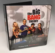 BINDER SALE: ALBUM for THE BIG BANG THEORY SEASONS 1 & 2 Cards By Cryptozoic '12