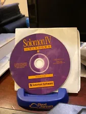 Never Used to run a business. Solomon 2.04 Software. 1 CD. Opened to check.