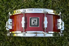 SONOR 14X5.5 10-LUG FORCE 3001 SNARE DRUM in RED LACQUER for YOUR DRUM SET! J708