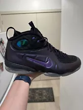 Nike Air 1/2 Cent Eggplant 2010 Size 13 Used Rare Retro Authentic Purple Black