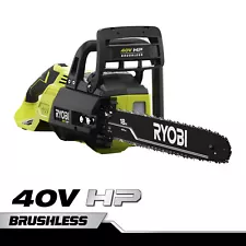 R 261 RYOBI 40V HP BRUSHLESS 18" CHAINSAW (TOOL ONLY) RY40580 OPEN BOX - NEW