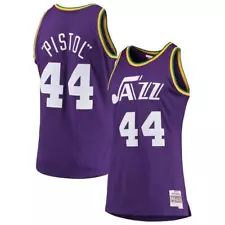 New Orleans "Pistol" Pete Maravich Purple Swingman Jersey