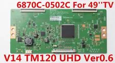 6870C-0502C LG Display T-con Board V14 TM120 UHD Ver 0.6 Vizio LG For 49''TV