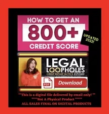 SALE TODAY ONLY Credit Score Repair Secrets Exposed! Save money fix credit fast!