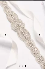 David’s bridal wedding belt