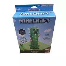 Minecraft Inflatable Creeper Halloween Costume - One Size Fits All Kids