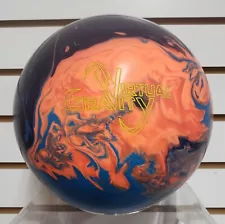 VERY NICE 14 Pound Storm Virtual Gravity Bowling Ball PLUGGED CLEANED -Low Games