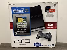 Sony PS3 PlayStation 3 Slim 160GB Console In Box -Walmart PGA Masters Bundle