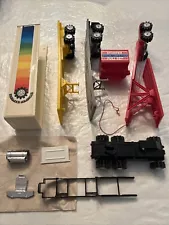 vtg Schaper Stomper 4x4 PARTS LOT trailer truck road king pull set