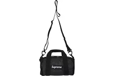 Supreme Mesh Mini Duffle Bag (Black)