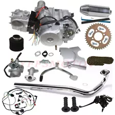 125cc 3+1 Reverse Engine Motor Kit for Go Kart Cart Golf Quad TRX90X 110cc 140cc